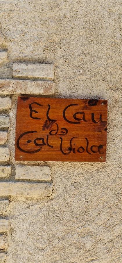 El Cau De Cal Viola Leilighet Torroja Eksteriør bilde